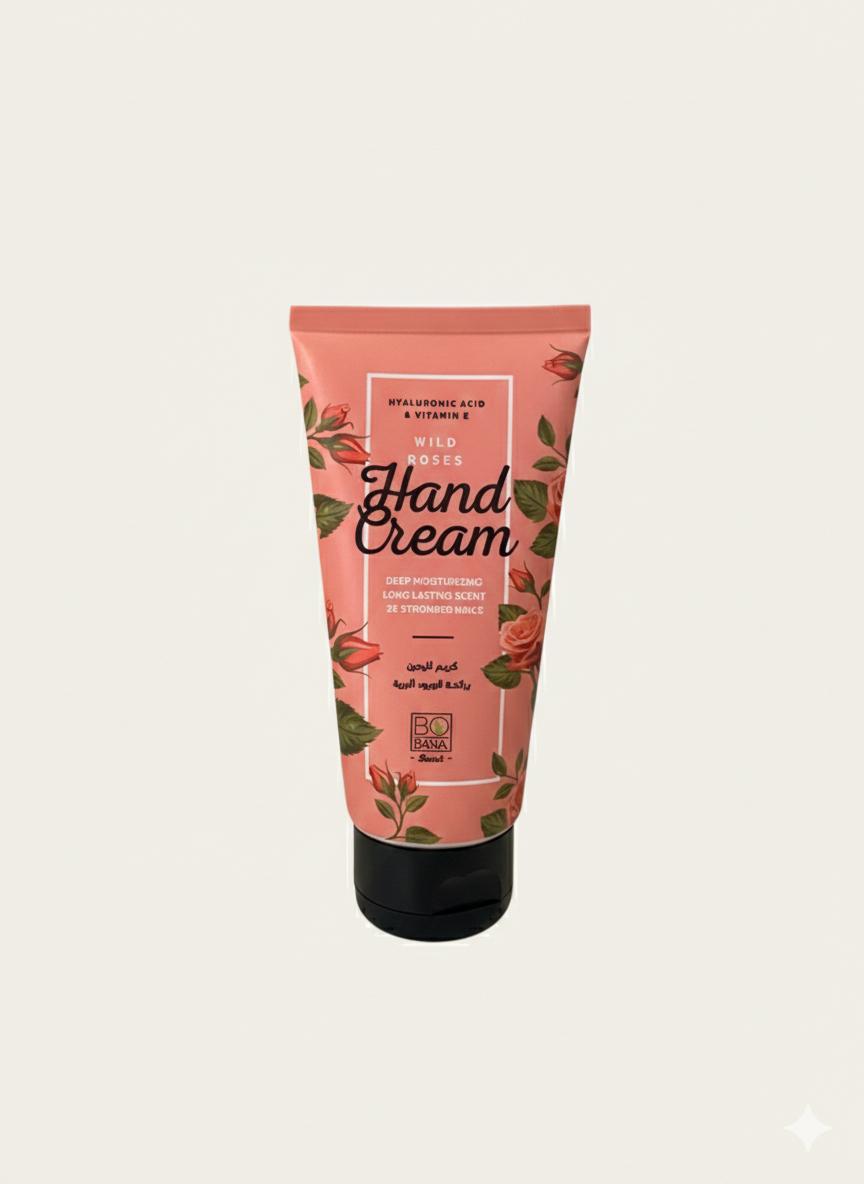 Bobana wild roses hand cream