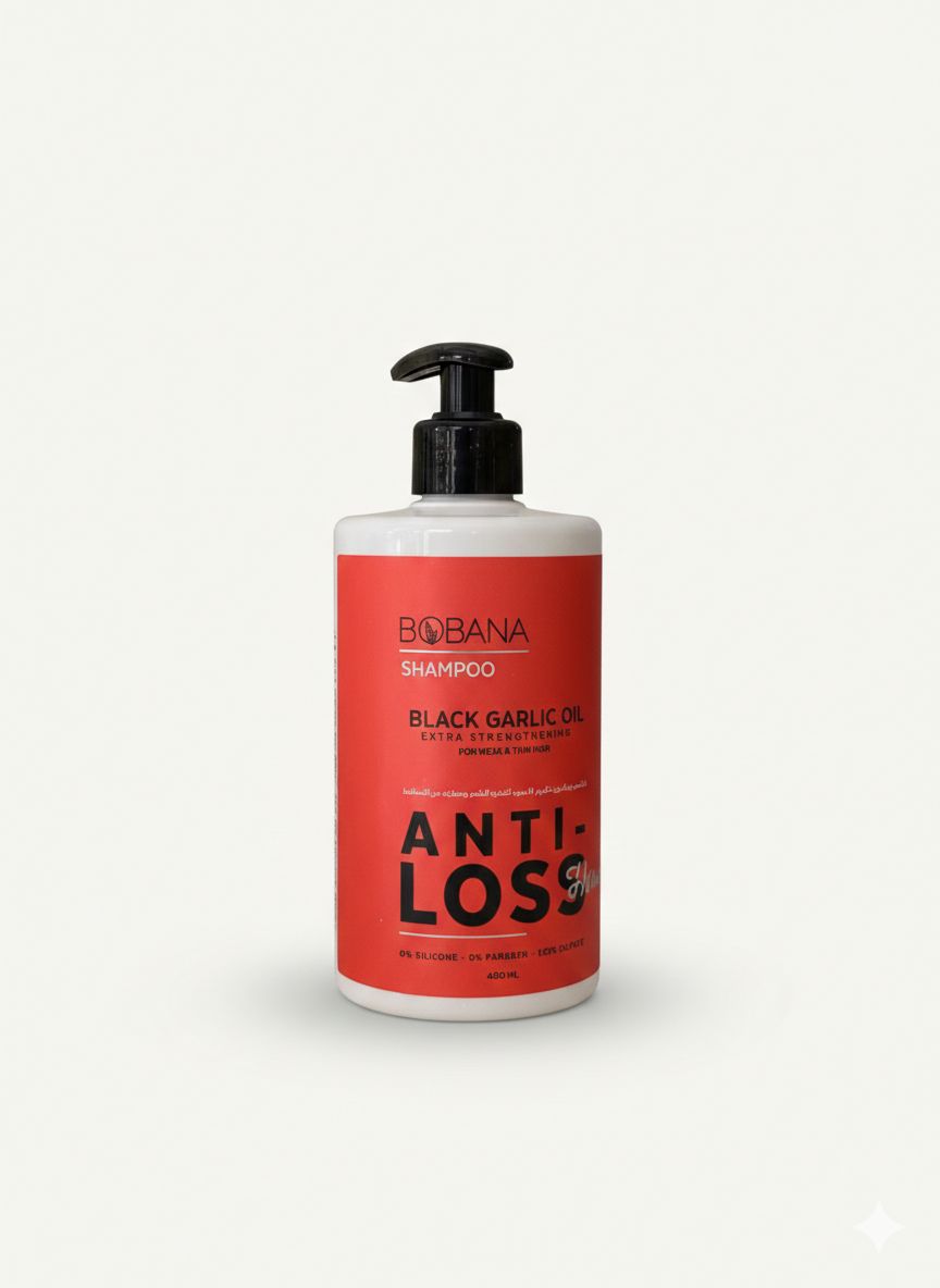 Bobana Shampoo with Black Garlic Oil