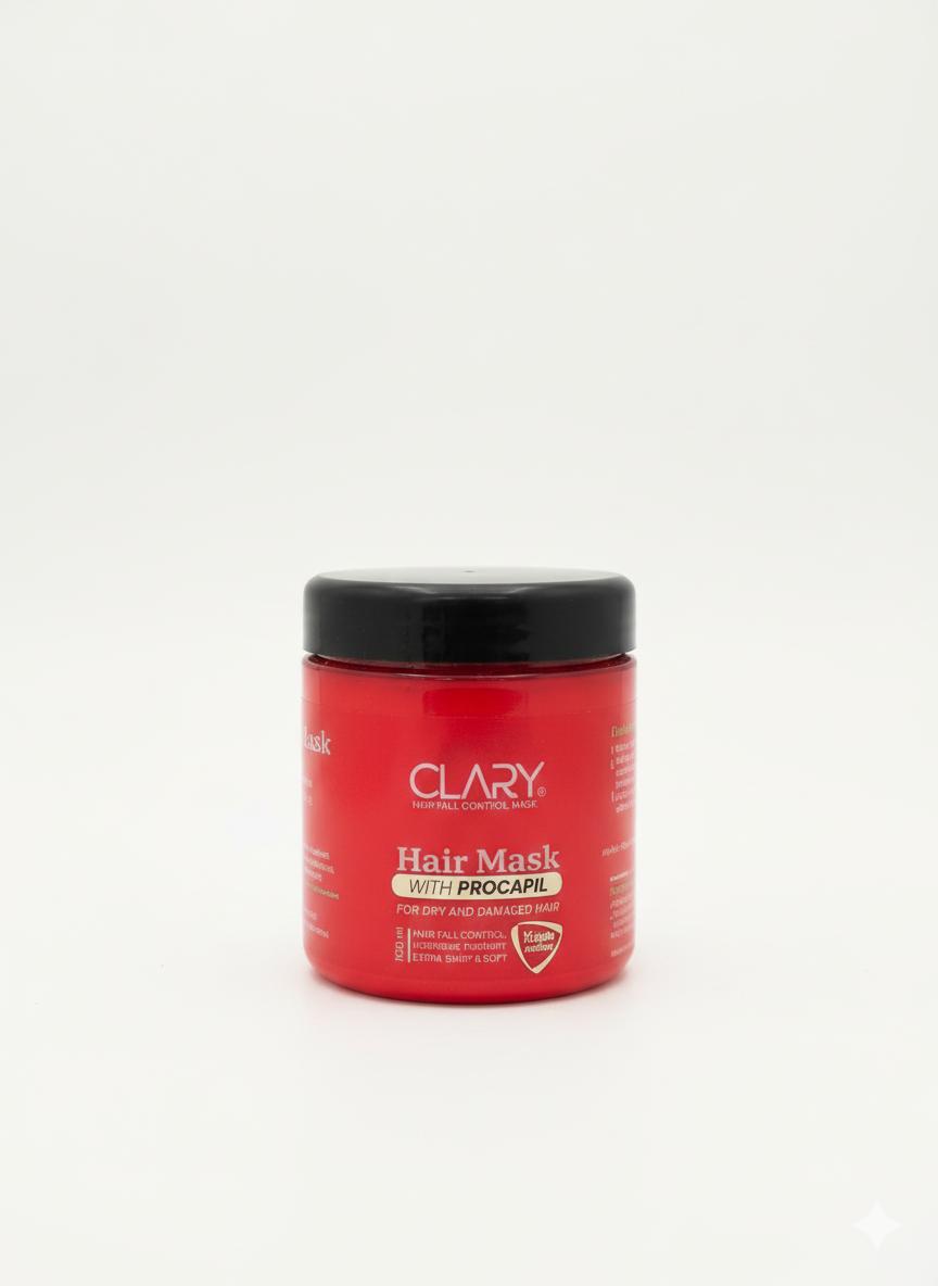 Clary hair mask