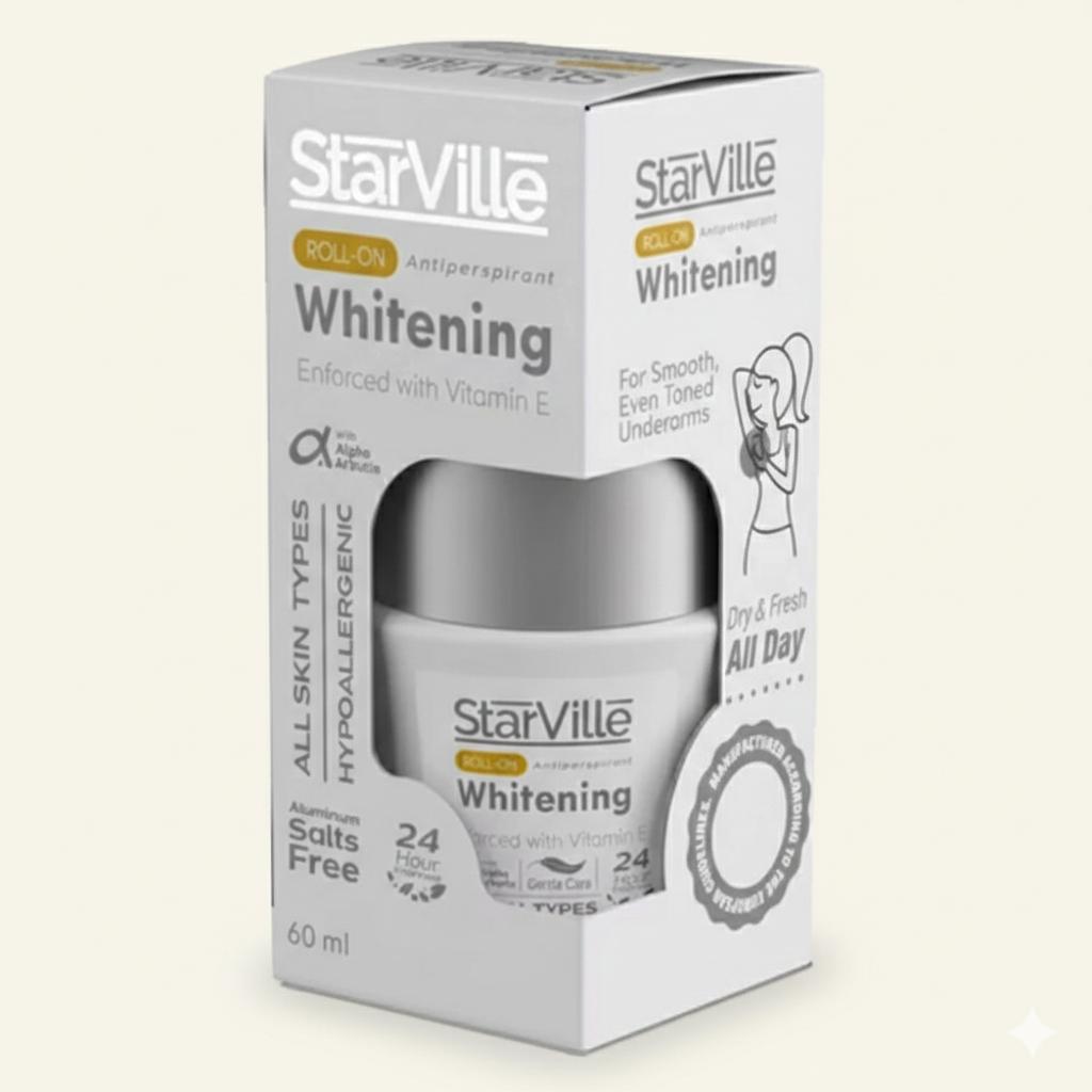 Starville Fragrance Free Whitening Roll-on