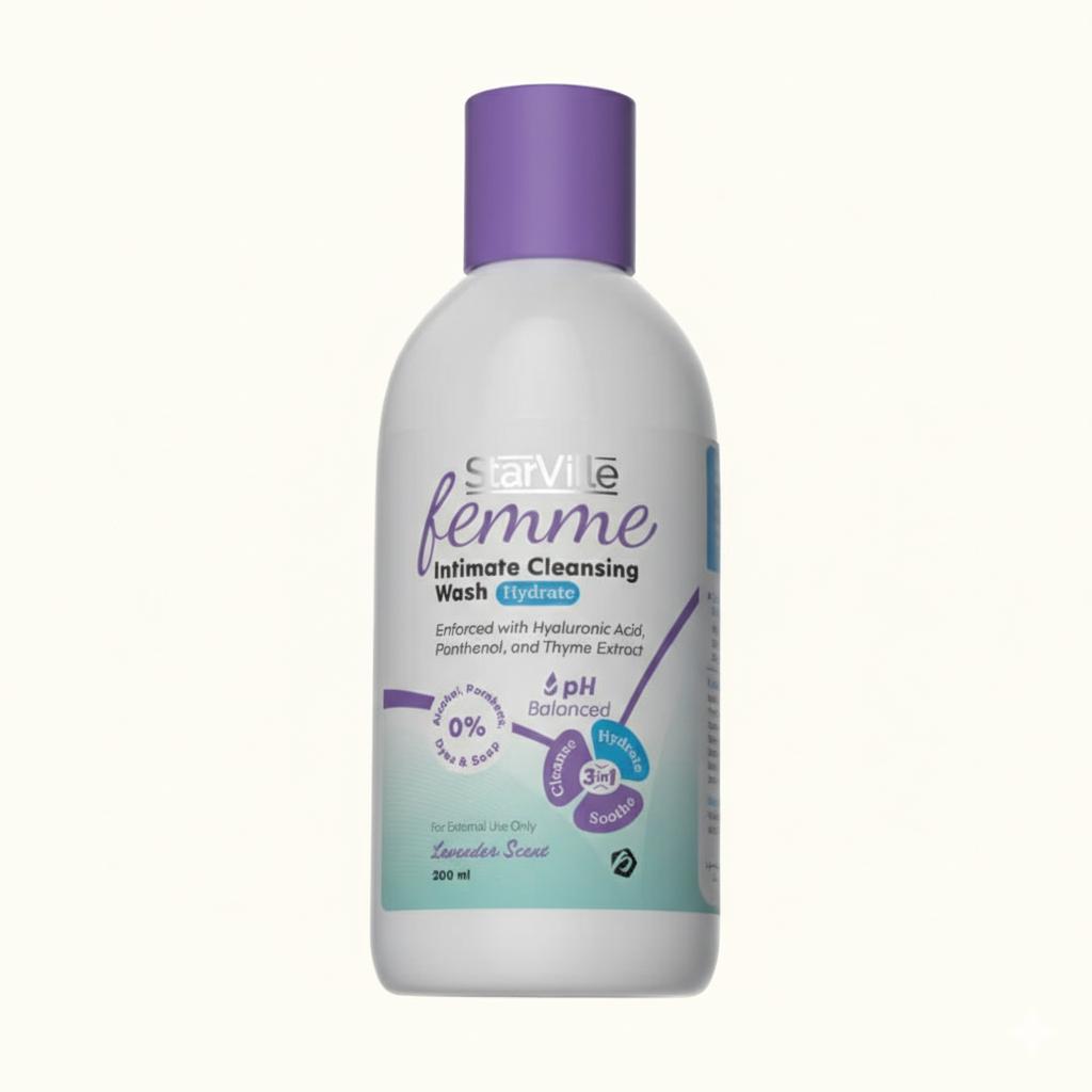 Starville Femme Intimate Cleansing Wash - Refresh