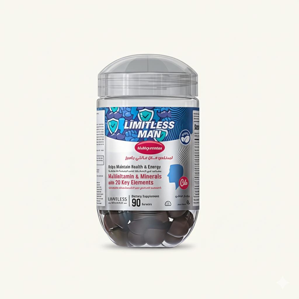 Limitless Man Multi Gummies Jar - Cola