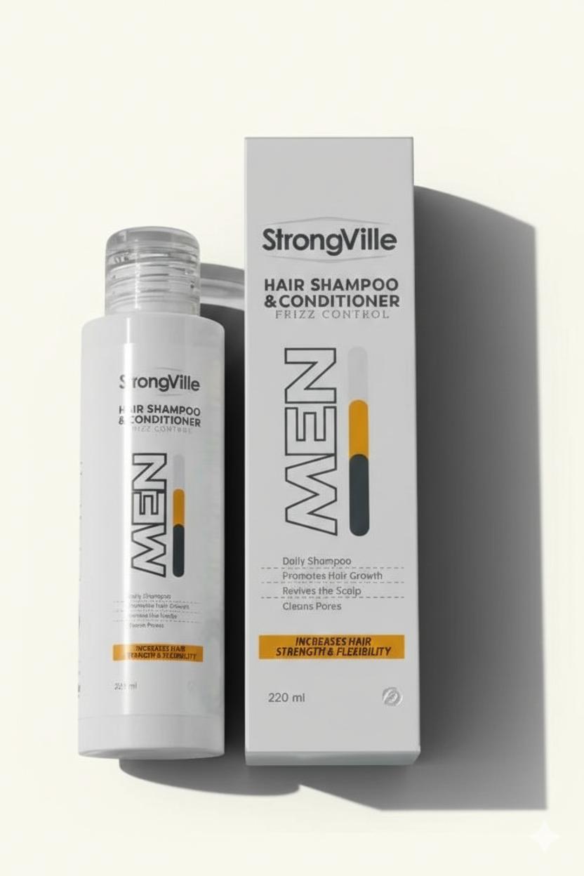 Strong ville Men Hair Shampoo & Conditioner