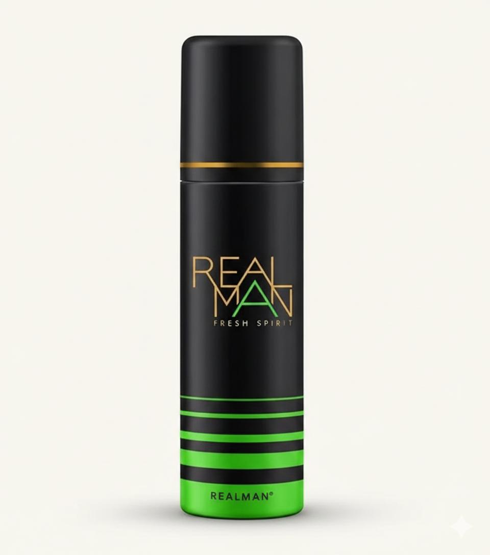 Real Man Spray -Fresh SPIRIT 150 ml