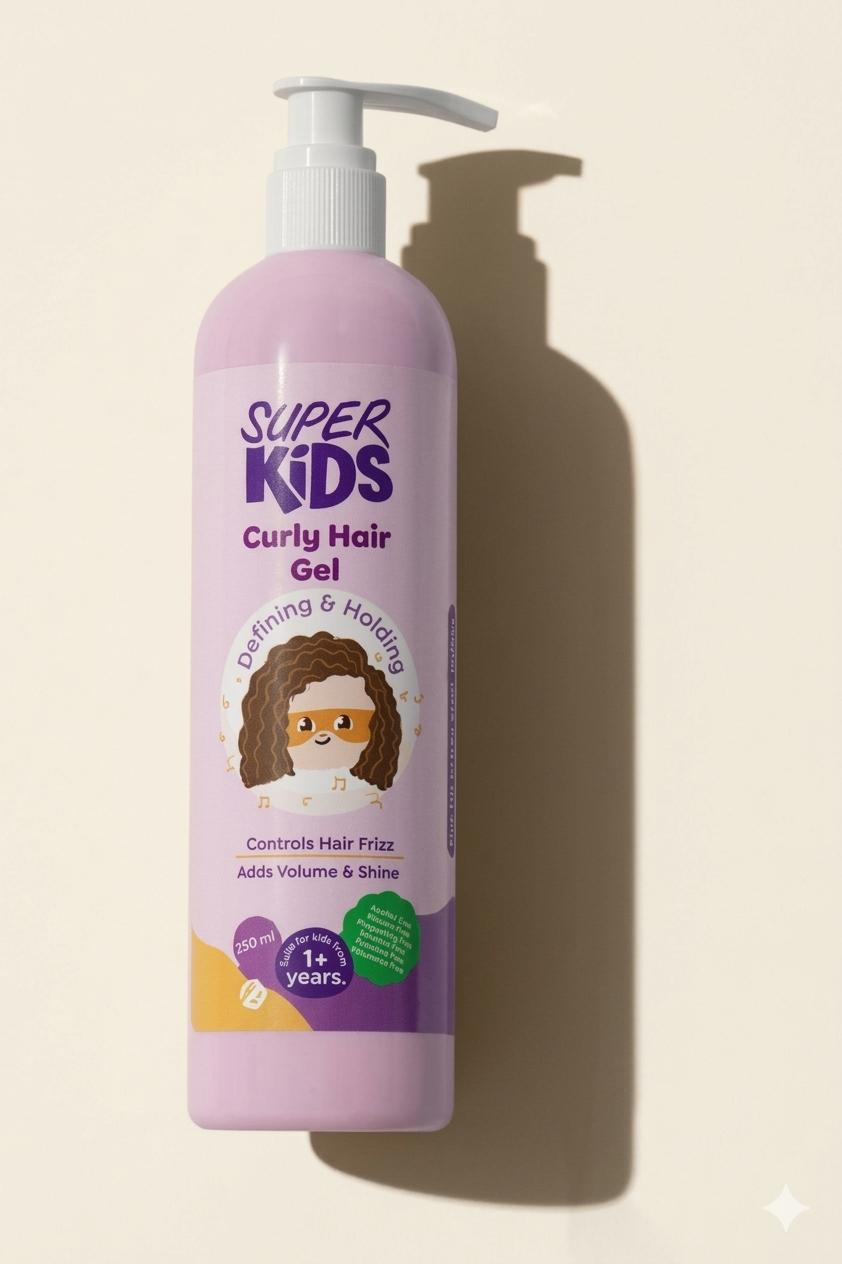 Superkids Curly Hair Gel 250 ml