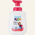 Superkids 3 In 1 Strawberry Milkshake Shampoo 500 ml