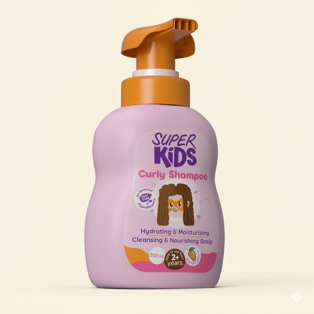 Superkids Curly Hair Shampoo 300 ml