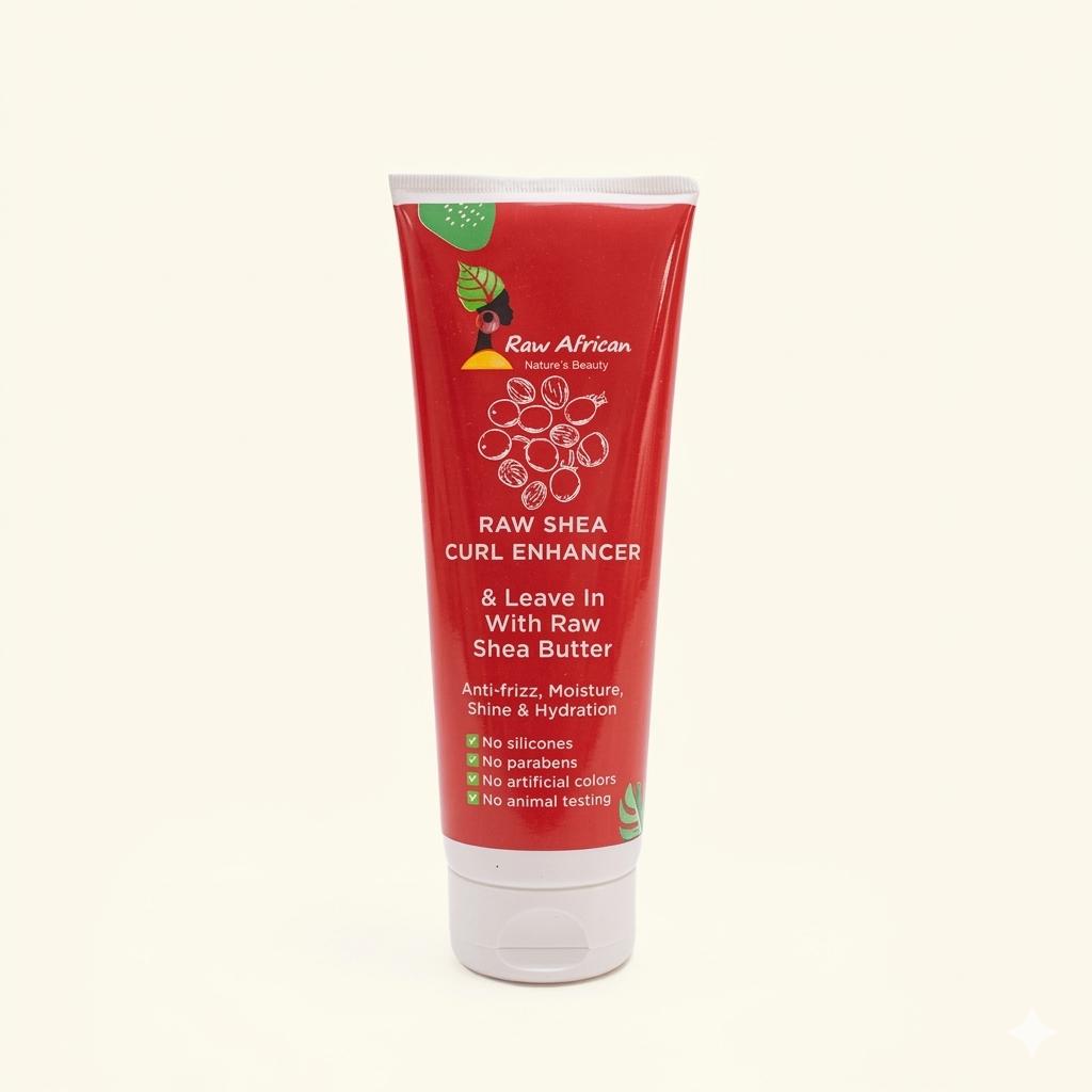 Raw African Shea Curl Enhancer & Leave-In Cream
