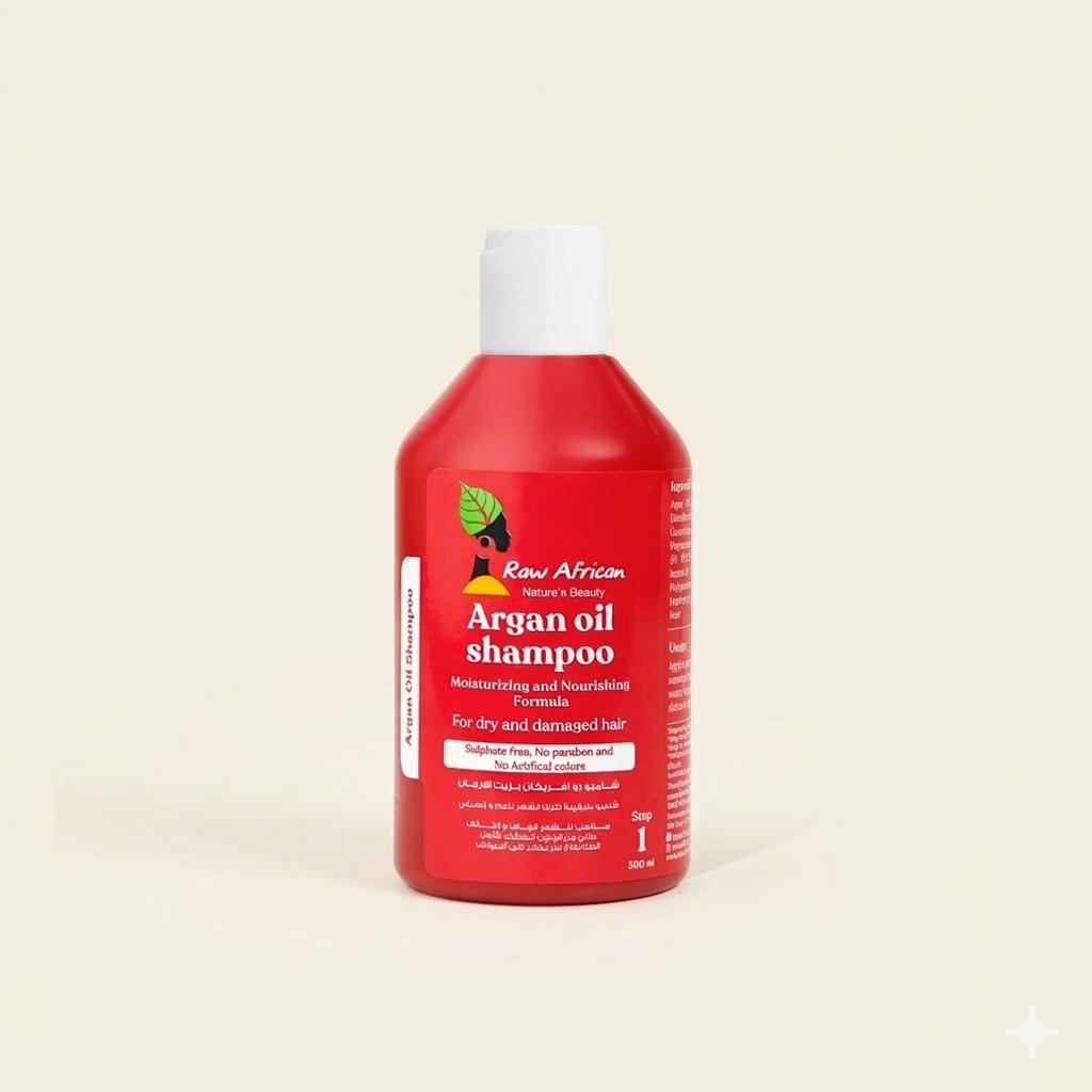 Raw African Argan Oil Shampoo 500ml