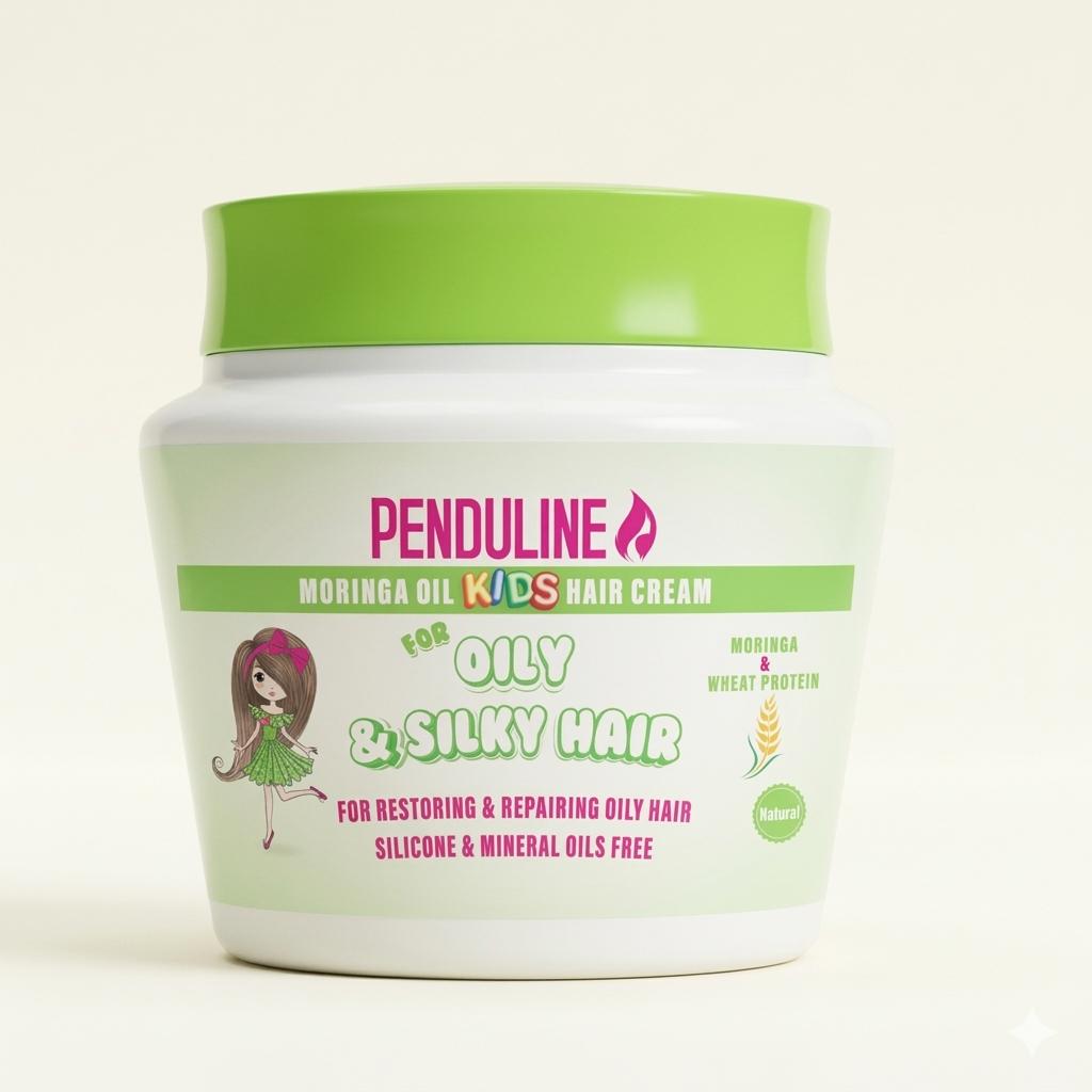 Penduline Moringa Kids Hair Cream for (Oily and Silky Hair) – 150 ml