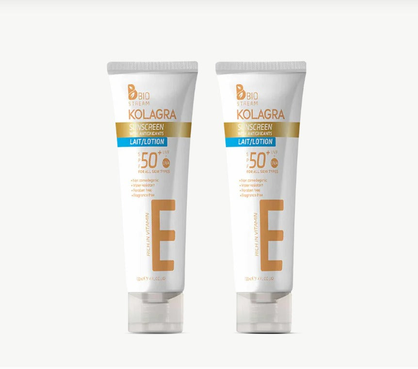 Kolagra Sun Screen Lotion 120ml (1+1)