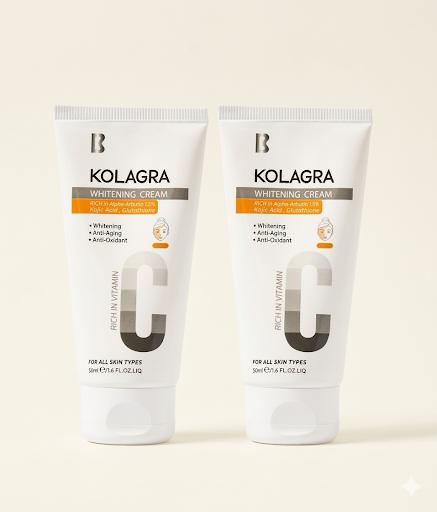 Kolagra Whitening Alpha Arbutin 1.5% Cream (1+1)