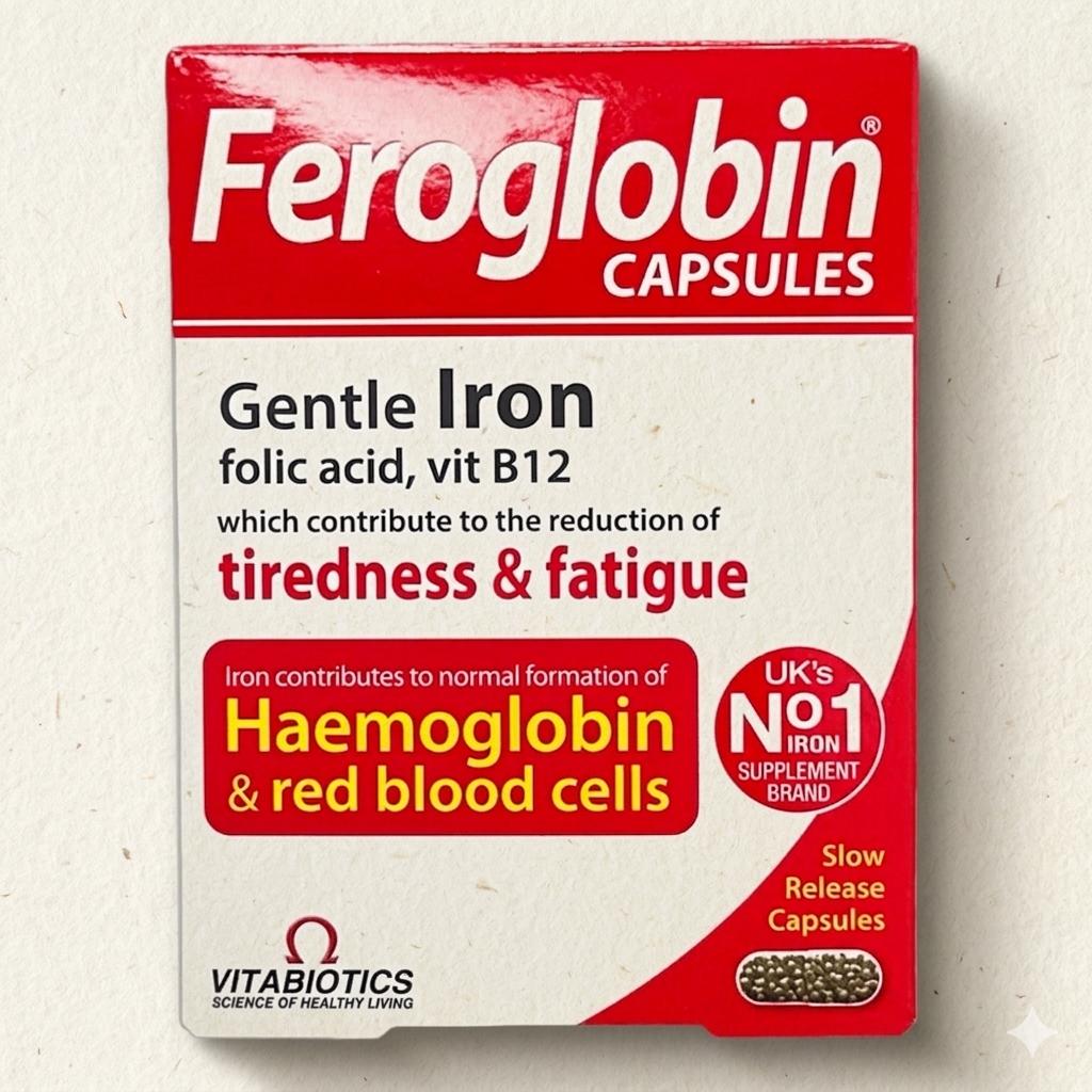 Vitabiotics Feroglobin 30 Capsules