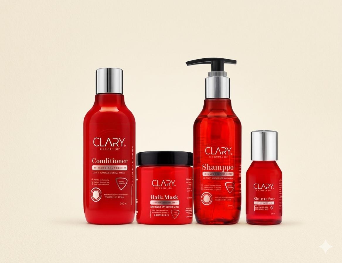 Clary Everyday hair care bundle