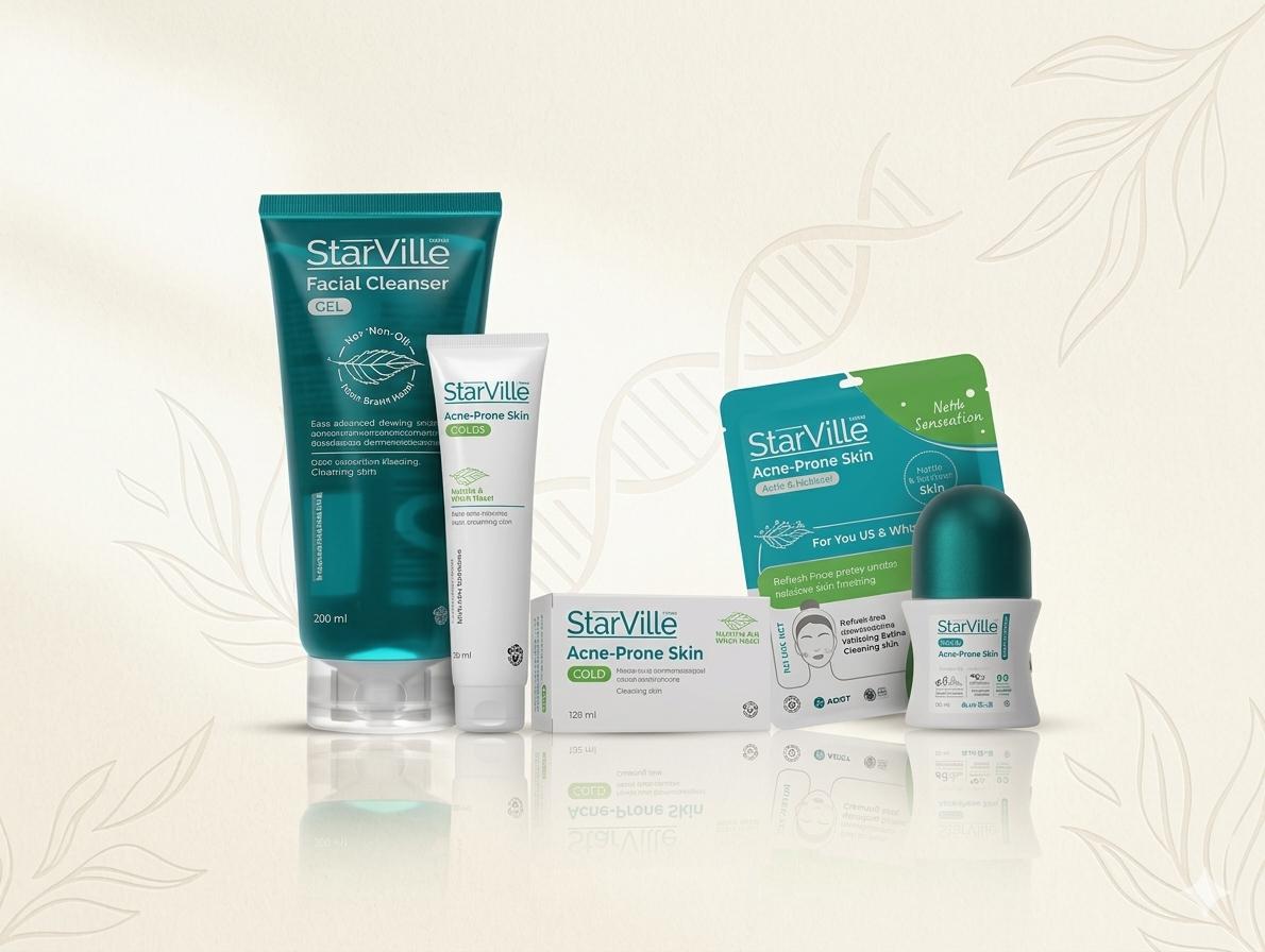 Starville for healthy skin without pimples