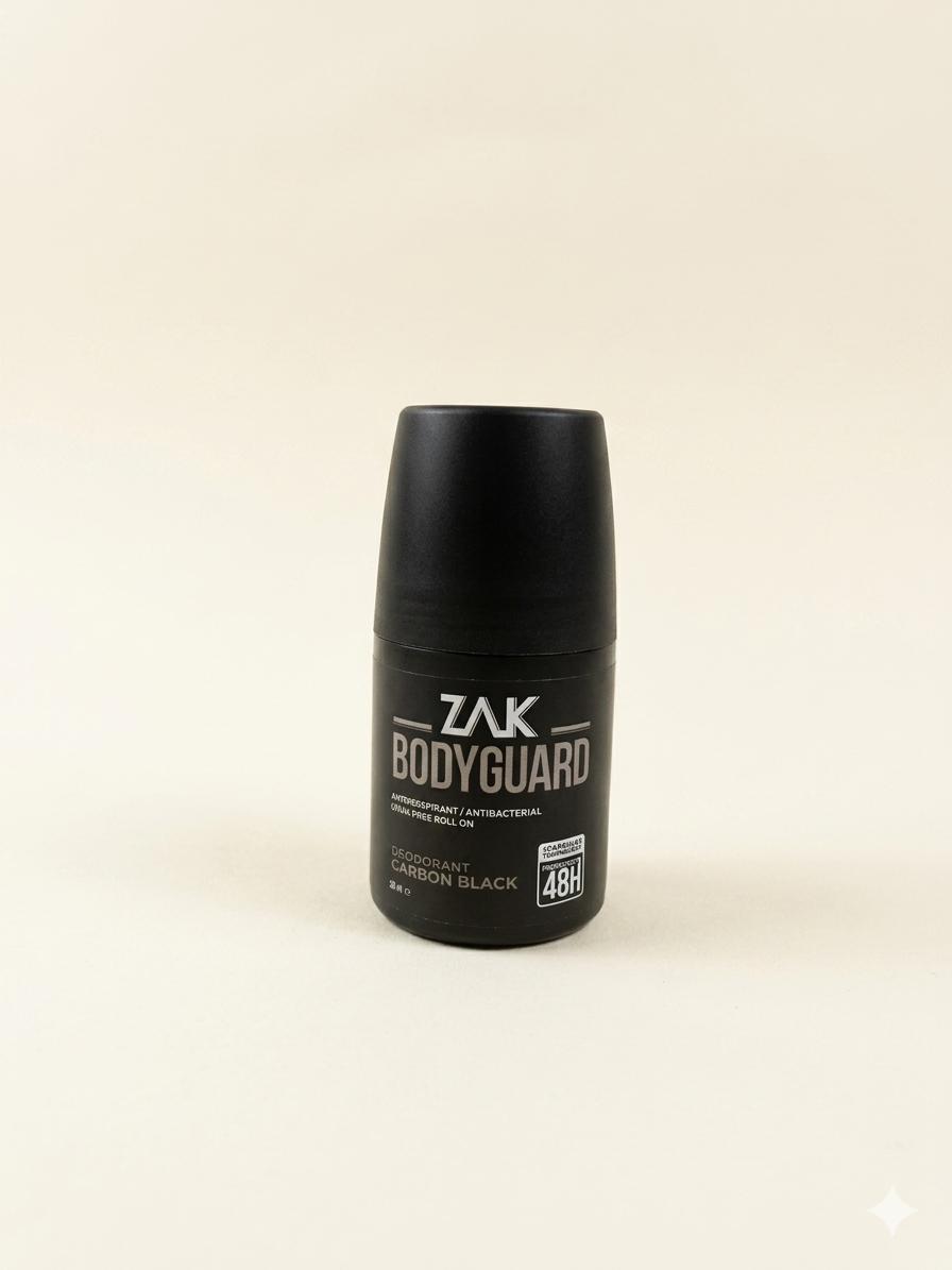 Zak Body Guard Deodorant Roll On Carbon Black 48H - 50 Ml