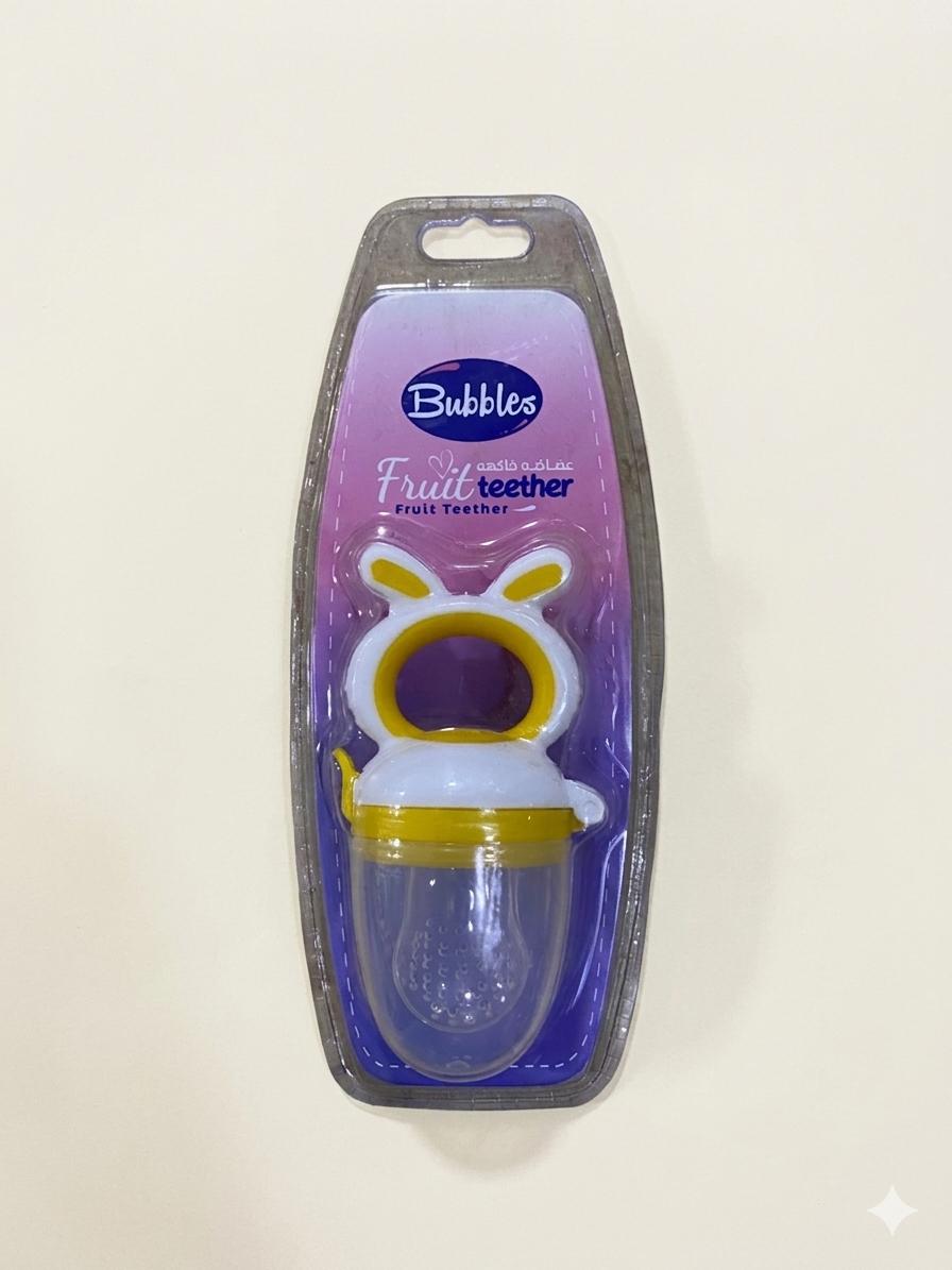 Bubbles Baby Fruits Teether (yellow)